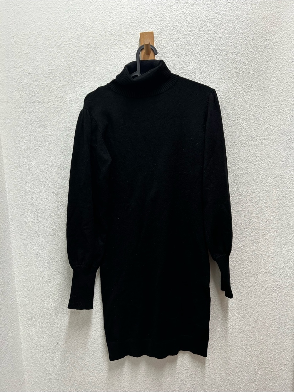 August Sky black turtle neck